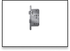 Fire rated WC lock