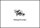 Knob Lock with Passage Function,