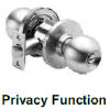 Knob Lock with Privacy Function