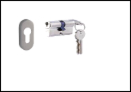 Both side key EPC with narrow style escutcheon -NMK