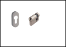 Half cylinder with one side key EPC with narrow style escutcheon - NMK