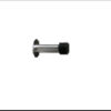 Wall mounted door stop with coat hook