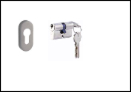 Both side keyEPC with narrow style escutcheon -MK