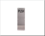 Push plate