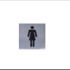 Female sign plate