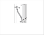 Concealed cable loop