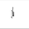 Automatic flush bolt length 300mm for metal door