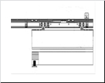Sliding door set for wood door weight upto 120 kgs