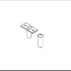 Dust Proof Strike for automatic flush bolt