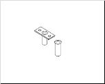 Dust Proof Strike for automatic flush bolt