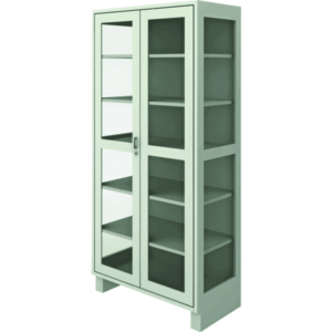 Instrument Cabinet-
 (With Lock, Ral White)