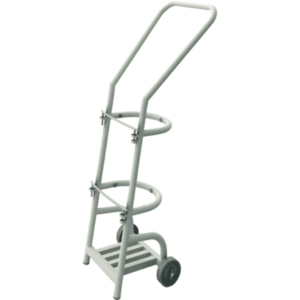 Oxygen Cylinder Trolley-
 (B type, Ral White)