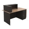 Reflection L-Shaped 8FT Linear -Riviera Oak & Greystone Dark