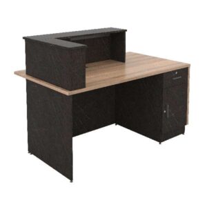 Reflection L-Shaped 8FT Linear -Riviera Oak & Greystone Dark