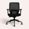 Greta 2.0 Mid Back - Black Ink with Black Body
