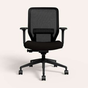 Greta 2.0 Mid Back - Black Ink with Black Body