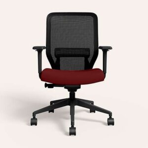Greta 2.0 Mid Back -Milan Red with Black Body