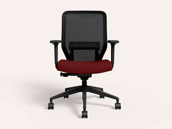 Greta 2.0 Mid Back -Milan Red with Black Body