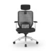 Greta 2.0 High Back Mesh -Black Ink with White Body