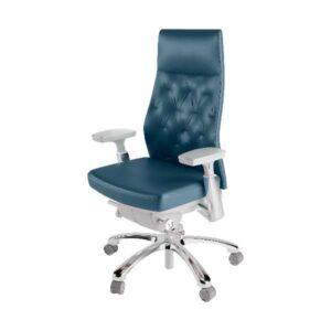 Posture Perfect High Back-Ruben Blue/ Rosso Red/ Pearl/ Choco Tan