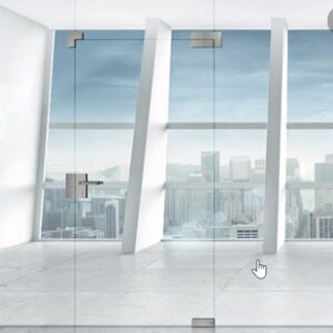 Glass Door Assemblies With Mundus Patch Fittings (Premium)
