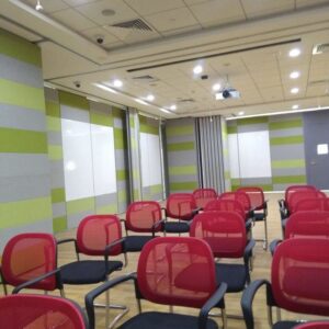 ACOUSTIC OPERABLE PARTITION VARIFLEX TOP 120 - SEMI AUTOMATIC