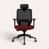 Greta 2.0 High Back Mesh Milan Red with Black Body