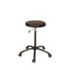 Lab Stool Without Back Support -Black