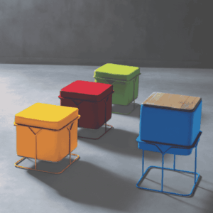 Tetris Flip Chair-Multiple Color Options