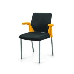Unwind Chair(Upholstered, With Armrest)- Multiple Color Options