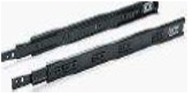 Ball Bearing Slides Side Mounted Full Extension Black Load Capacity 45Kg/Pair for 300 mm (12")
