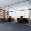 GLASS PARTITION - ALTERRA DEMOUNTABLE PARTIONING SYSTEM-ALT SGU100